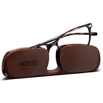 Nooz Gafas de Lectura - Color Tortoise Corrección +3.00 - Forma Rectangular - Para Hombres y Mujeres - Modelo Bao Colección Essential