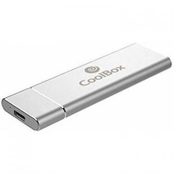 CoolBox MiniChase N31 - Carcasa para discos SSD M.2 NVMe con conexión USB3.1 Gen.2