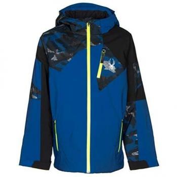 Spyder 13-183010_482_16, Chaqueta de esquí Unisex Niños, Multicolore, 16 anni