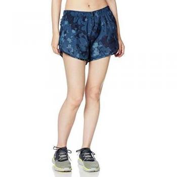 SALOMON Agile Short Pantalón Corto, Mujer, Dark Denim/ao, S