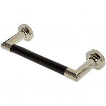 Pomdor - Toallero chester pvd niquel brillo - negro heritage