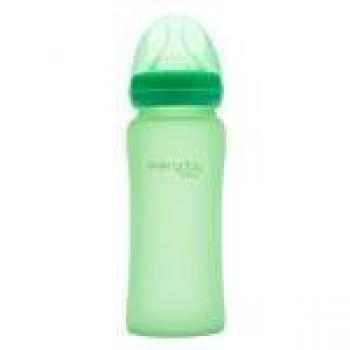 Biberones de Cristal-Color Verde-300ml