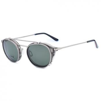Montura de Gafas Hombre Vuarnet VL18060003-SUNCLIP Gris con clip-on unisex