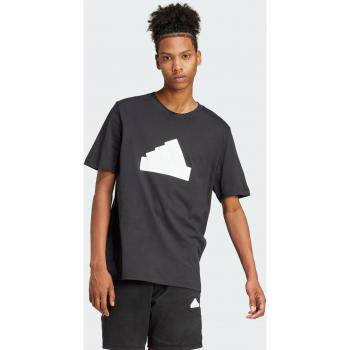 Camiseta de hombre Adidas Future Icons Badge of Sport negra, manga corta, talla XL