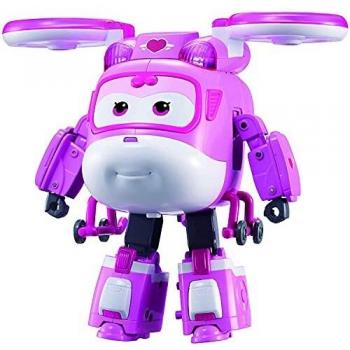 Super Wings EU740434 Deluxe Transforming- Supercharged Mareado, Rosa