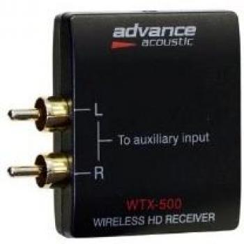 Receptor Bluetooth Advance Acoustic WTX 500 - Módulo Wireless, Plug And Play, Alcance 10 a 15 m, Compatible con AAC, WAV, FLAC y APE