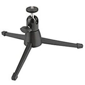 K&M 19783 Desktop Compact Camera Stand, Black