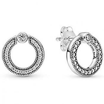 Pavé & Logo Circle - Pendientes reversibles