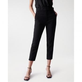 Pantalón recto de mujer Salsa Jeans con detalle de cinturón incluido