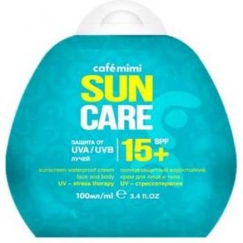 Crema Solar Café Mimi SPF15+ 100ml con Protección UV para una Piel Radiante