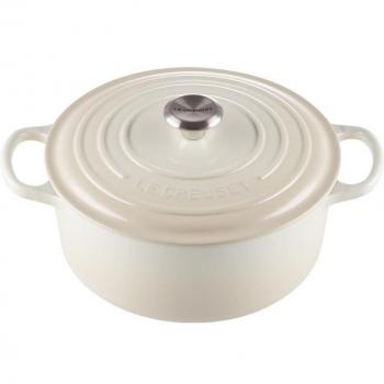 Le Creuset Signature Meringue Cast Iron 20cm Round Casserole