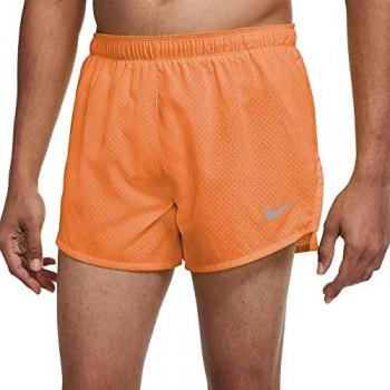 Pantalones Cortos Nike Fast 4'' Naranja para Hombre