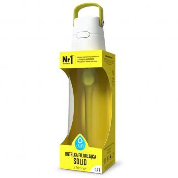Botella de Filtro Solid Dafi con Filtro de Carbono y Asa de Transporte - 0,7 L - Libre de BPA