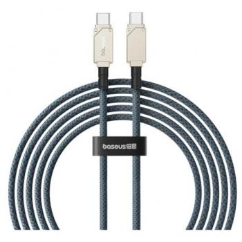 Cable de Datos Baseus USB-C a USB-C Rápido 100W, 2m - Blanco