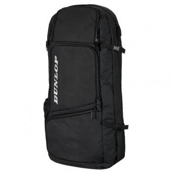 Mochila Dunlop Pro Series Long - Negro, capacidad para raquetas de tenis, compartimento principal espacioso, material resistente al agua, correas ajustables y acolchadas, diseño ergonómico