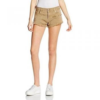 DIESEL S-Pal, Pantalones Cortos para Mujer, Marrón 775, 32