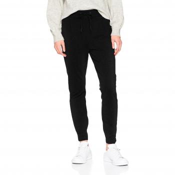 Vero Moda Women's Vmeva Loose String Casual Trousers Black L 34
