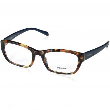 PRADA Eyeglasses PR 18OV NAG1O1 Havana Spotted Blue 54MM