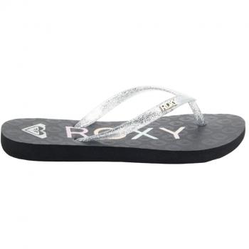 Sandalias Roxy Viva Sparkle - Negras Brillantes