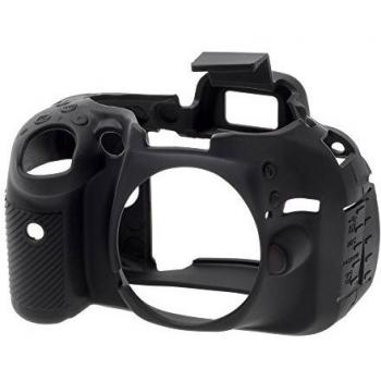 Easycover ECND5200 - Funda de Silicona para Nikon D5200, Color Negro