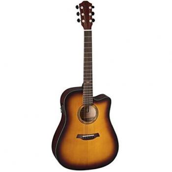 Baton Rouge AR21S/DCE-Burst Electric Guitar - 2016 Model with Dual Cutaway and Burst Finish