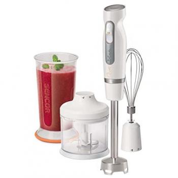 Robot Multifunción Sencor SHB 4378WH - 2 Velocidades - 800 W - Picadora y Batidor