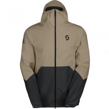 Chaqueta Impermeable Scott Explorair Light Dryo 2.5L Hombre Beige Talla L