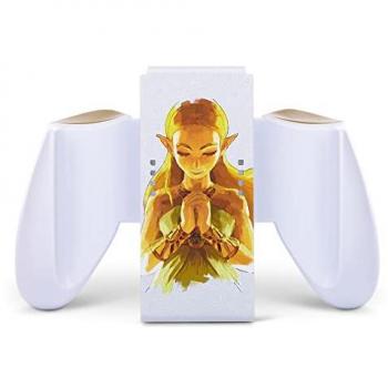 PowerA Nintendo Switch Joy-Con Comfort Grip - Princess Zelda Edition, White/Gold