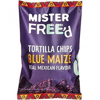 Mister Free'd Tortilla Chips with Blue Corn 135g x 12