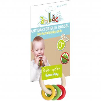 Eitech 70002anbac toys antibacteriano sonajero ring multicolor