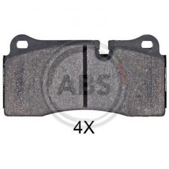 Juego de pastillas de freno A.B.S. 35085 para disco trasero BMW