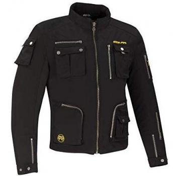 Segura Chaqueta moto TAZER Negro, Negro, L