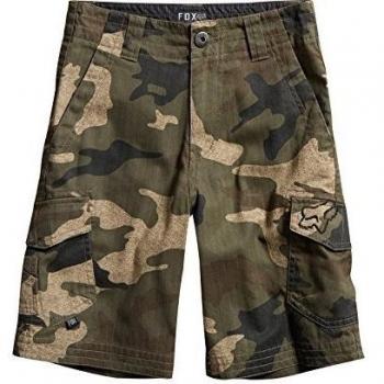 Fox - - Shorts Niños Slambozo Short cargo de camuflaje del muchacho, 28, Green Camo