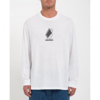 Volcom Camiseta Stairway - BLANCA