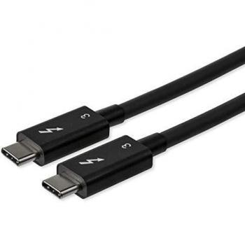 StarTech.com 0.8m/2.7ft Thunderbolt 3 to Thunderbolt 3 Cable - 40Gbps - Certified TB3 - USB C Compatible - Active - 100W PD