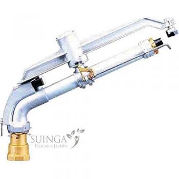 Cañón de Riego Suinga Ranger 3 Hembra, Ángulo Ajustable, Alcance 32 a 65 Metros