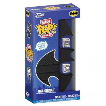 Funko Bitty Pop! Bat-Signal Display with 2 Characters - Batman and Joker