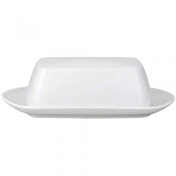 Mantequillera de Porcelana Rosenthal TAC Gropius 250 g Blanca