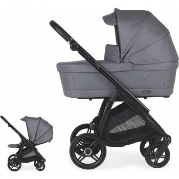 Carrito Bebecar Flowy KO-431 Negro/Negro