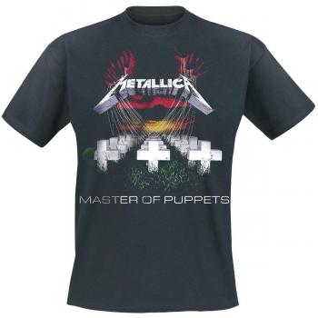 Metallica Master Of Puppets Black T-Shirt for Men - Sizes S to 5XL