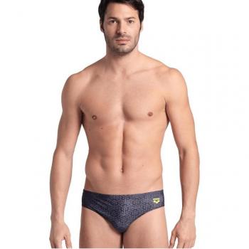 Bañador de natación arena slip camo kikko hombre negro multi