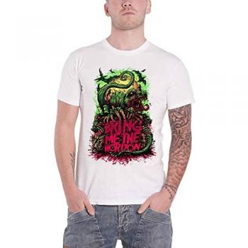 Bring Me The Horizon Dinosaur White XXL Cotton Jersey T-Shirt