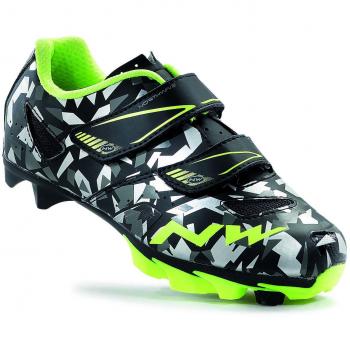 Zapatillas Northwave Hammer Junior Camuflaje-Amarillo 2016