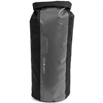 Bolsa Estanca Ortlieb Dry-Bag PS490 13L - Gris/Negro, Alta Resistencia