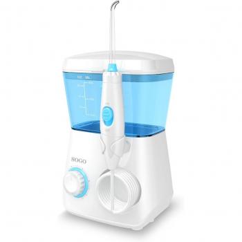 Irrigador Dental Sogo SS-12615 Eléctrico con 8 Accesorios y Potencia de 18W