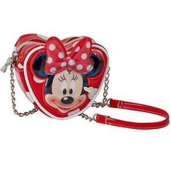 Bolsito Minnie Disney White Dots corazon