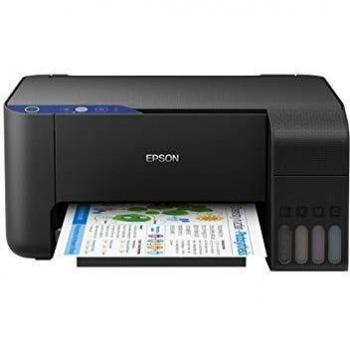 Epson EcoTank L3111 Multifuncional de Inyección de Tinta a Color, A4, 33 ppm, USB, Depósitos Recargables, Escáner 600 x 1200 dpi, Bande