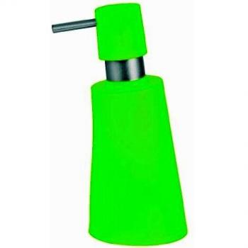 Dispensador de jabón SPIRELLA colección MOVE color verde kiwi efecto helado