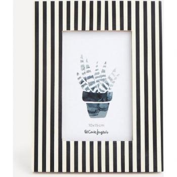 Marco de fotos Chad El Corte Inglés - Marco de fotos, diseño elegante, material resistente, tamaño 10x15 cm, color negro