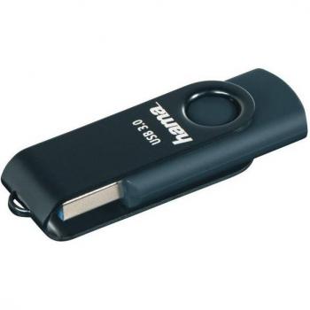 Memoria USB Hama Rotate 256 GB USB Tipo A 3.2 Gen 1 Azul con tapa giratoria